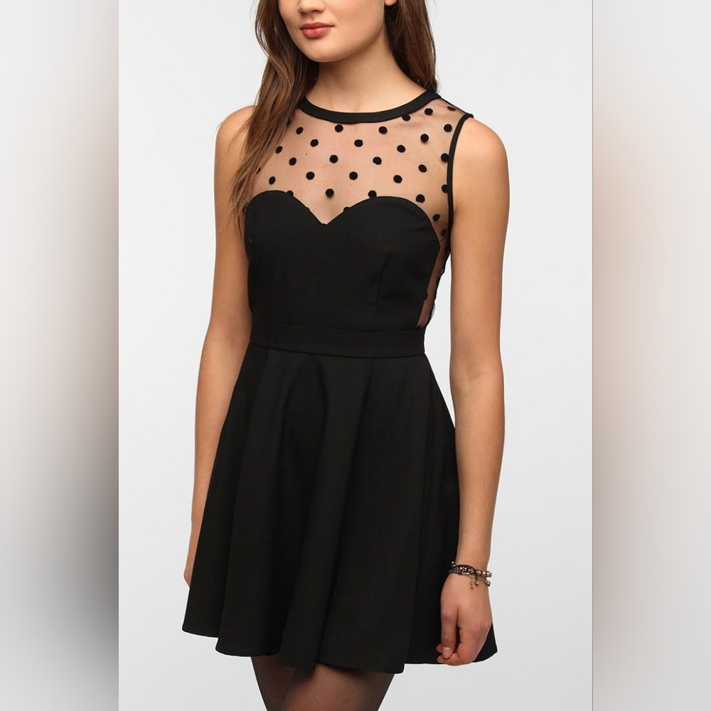 Mini Black Dress, Size Small, New without Tags